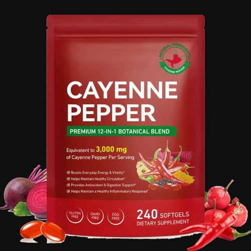 Ordinary cayenne pills